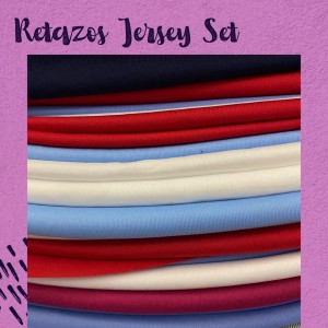 Tela Retazos de Jersey Set x Kilo